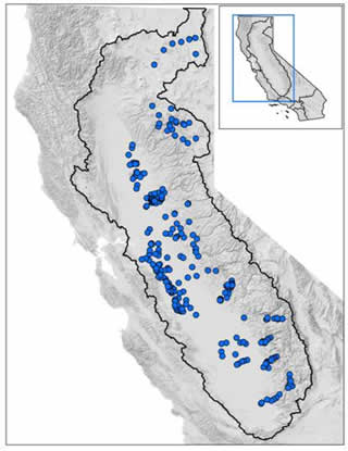 Central Valley SWAMP Map