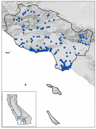 Los Angeles SWAMP Map