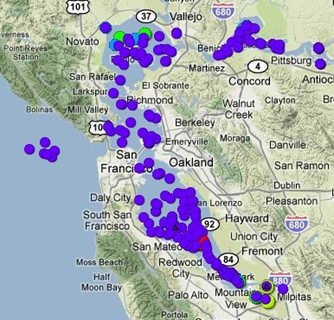 San Francisco Bay Map