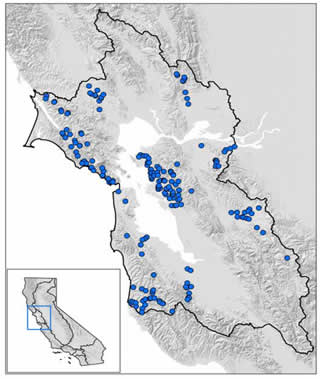 San Francisco Bay SWAMP Map